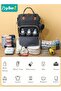 Diaper Bag Backpack, Multifunction Travel Back Pack Maternity Baby Changing Bags, Large Capacity, Wa - 4