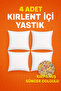 4 Pieces Super Plush Square Throw Pillow Inner Cushion Sponge Filled
