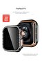 جراب مرصع بالألماس مع واقي شاشة لساعة Apple Watch مقاس 38 مم - 5