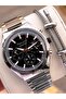 2 Years Warranty Steel Band Inner Dial Features Active 3 Atm Men's Wristwatch Ef.03517.5