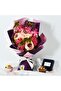 Flower Wrapping Paper 5 Pack, Double Sided Matte Transparent Gift Bouquet Wrapping Paper, Purple & Pink, 58X58 cm - 3