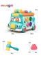 Pounding Toys for Toddlers Educational Toy Pull Along Bus Gopher Toy for Boys Girls Birthday Gift - 8