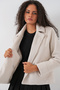 Women's Short Cashmere Jacket 1305 - Ecru - 4
