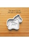 New Year's Figures Set of 10 Cookie and Sugar Dough Molds - 5