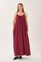 Flowy Maxi Dress with Tie-Up String Straps - 2