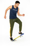 Men's Side Stripe Box Cotton Trousers. - 3