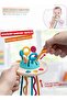 Safe Teething Toys, Montessori Toys with Bright Colors and Unique Shape, Early Development Activity - 4