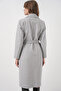 9118 Double-Breasted Collar Cashmere Coat - A.Grey - 6