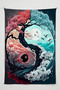 Anime Printed Wall Covering – Anime & Gamer Themed, High-Quality Fabric, Tapestry Wall Carpet - 2