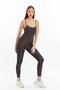 Women's Backless Sports Comfortlux Long Jumpsuit - 5