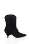 Cng A222 Tassel Bellows Detail Rider Knee-Length Boots