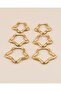 Verra Star 3 Pairs 3 Sizes Star Steel Earring Set