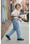 Boys' Side Pocket Baggy Fit 100% Cotton Denim Pants