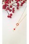 Red Heart Key Necklace Love Necklace Christmas Stylish Necklace - 5
