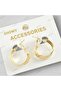 Spiral Metal Hoop Earrings (Bc-1248)