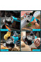 DX3311 Portable 12V 550W , 2 batteries Electric Angle Grinder - 4