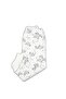 Adorable swan pajama set 0-3 months baby bodysuit - white - 2