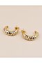 Lunara Burgu Half Moon Xuping Earrings - 4