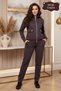 Women's Sports Tracksuit Set Soft Textured Modal Fabric Pocket Detailed Set - 2