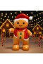 New Year's Party Standing Cookie Man Foil Balloon - 2