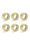 6 Pack Clear Packing Tape 2 inch x 100 yards