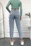 Çnr Mom Boyfriend Jean Women's Power Lycra New Hsn - 3