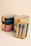 2 Layers Meal Storage Container Lunch Box Set Athlete Diet Student Fitness School Workplace Lunch Box - 4