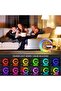 Smart Multi-Functional Wireless Charger Atmosphere Lamp (Black) - 3