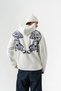Tigerbase Embroidered Zip-Up Sweatshirt Hoodie