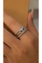 Mess Design Triple View Adjustable Ring - 2