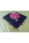 Ve Reyhan Handmade Needlework Writing, Scarf, Yemeni, Mevlit Shawl, Gift with 4 Edges Embroidered - 2