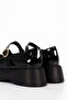 Sm 4022 Beret Buckle Detailed Sole Loafer - 4