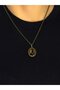 Natural Stone Tiger's Eye Natural Stone Women's Natural Stone Authentic Necklace Euk27Kg - 3