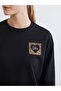 Lcw Comfort Printed Oversize Women's Thick Sweatshirt - 3