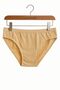 5 Pieces Skin Color Cotton Basic Daily Women's Bikini Panties – Normal Waist, Non-Marking, Flexible and Comfortable - 6