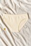 5 Pieces Ecru Cotton Basic Daily Women's Bikini Panties – Regular Waist, Non-Marking, Flexible and Comfortable - 6