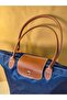 Large Size Zippered Women's Hand and Shoulder Bag 35X40 cm - 8