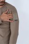 Men's Tactical Long Sleeve Top – Pocket Detail, Stretch Fabric, Outdoor & Sports Use