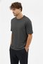Men's Vision Premium Quality Dense Textured Cotton T-Shirt Dark Gray M101-R0220-04 - 2