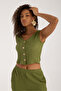 Women's Basic (Bubble Fabric) Vest Set - 5