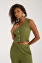 Women's Basic (Bubble Fabric) Vest Set - 7