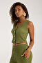 Women's Basic (Bubble Fabric) Vest Set - 8