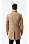 Men's Slim Fit Cashmere Coat – Detachable Ribbed Zipper Collar, S–Xxl - 4