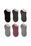 Socks 6 Pairs Women's Extra Thick Thermal Towel Self Patterned Booties Socks