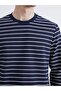 Southblue Crew Neck Striped Men's Sweatshirt - 3