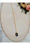 Black Tip Steel Necklace - 4