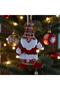 Felt Santa Claus Tree Ornament, Decorative Felt Christmas Ornament, Colorful Santa Claus Ornament - 6