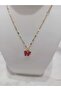Steel Necklaces with Butterfly Pendants - 5