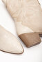 Women's Western Cowboy Embroidered Mid-Length Boots - 6