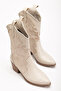 Women's Western Cowboy Embroidered Mid-Length Boots - 2